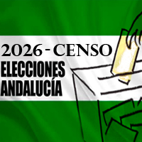 Elecciones al Parlamento de Andalucía (17 de Mayo de 2026) - Consulta de inscripción en el Censo Electoral